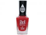 DEEP RED NAIL POLISH  