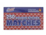 MATCHES WOODEN 250PC 2PK  