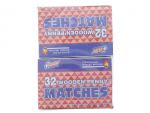 MATCHES WOODEN 32PC 10PK  
