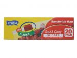 STORAGE BAG SANDWICH SLIDERS 20PK  