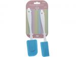 SILICONE SPATULA SET 2PC  