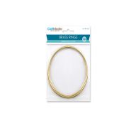 1.99 BRASS RINGS 2 PACK 4 INCH  