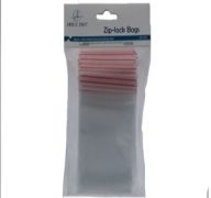 1.99 40ct Reclosable Poly Bag 4inx6in  