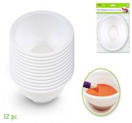 1.99 PAINT MIXING BOWLS 12PC  