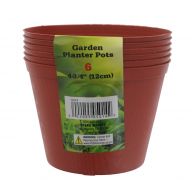 GARDEN PLANTER POTS 6 PACK  