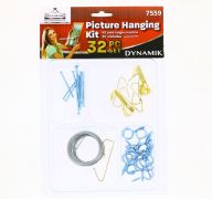 PICTURE HANGING HOOK 32 PCS  