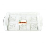 RECTANGLE PLATTER 13.75 X 10.5 X 1.25 INCH  
