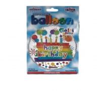 HAPPY BIRTHDAY GELLI BEAN MYLAR BALLOON  