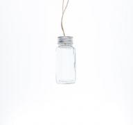 1.99 GLASS ORNAMENT JAR  