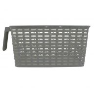 PLASTIC STORAGE BASKET WITH HANDLE  