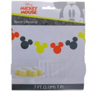 2.99 MICKEY MOUSE BANNER 7 FT  
