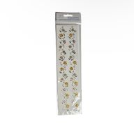 1.99 ORANGE FLORAL STONE STICKERS