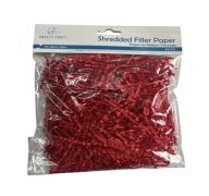 1.99 RED HOLOGRAPHIC SHREDDED FILLER APPROX 30 GRAMS 