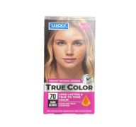 LADIES HAIR COLOR DARK BLONDE  