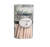 7.99 BLUSH ELEGANCE PARTY CUTLERY 32 PCS