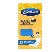 1.99 BODYFORM REGULAR 30 PADS MAXI PANTILINER