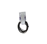 1.99 LEATHER CORD 2MM ROUND BLACK XXX