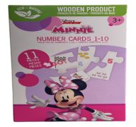 1.99 MINNIE MOUSE NUMBER CARDS 1-10