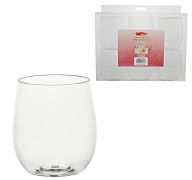 5.99 STEMLESS WINE GLASS 6PC SET 12OZ