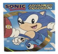 2.99 SONIC THE HEDGEHOG ADVACNED COLORING BOOK
