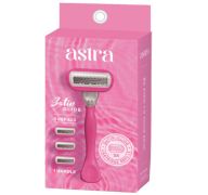 3.99 ASTRA PINK RAZOR SATIN GLIDE 3 REFILLS