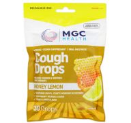 1.99 MGC HEALTH COUGH DROPS HONEY LEMON 30 DROPS 
