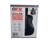 19.99 SOLAR RECHARGEBALE BLUETOOTH PORTABLE SPEAKER 
