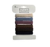 STYLIN HAIR PONYHOLDER 6 PACK