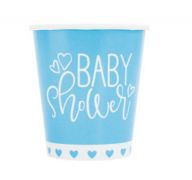 1.99 BLUE BABY SHOWER CUP 9 OZ 8 CT  
