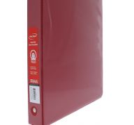 2.49 RED 3 RING BINDER 1 IN  