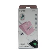 7.99 IHOME 4 PORT USB CHARGER