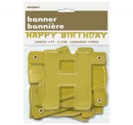 2.49 HAPPY BIRTHDAY GOLD BANNER  