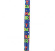 2.49 BIRTHDAY GIFT WRAP 76.2 CM X 1.52 M  