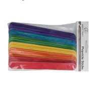 1.99 COLORFUL POPSICLR STICKS 25 COUNT