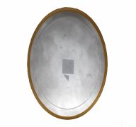 2.99 ROUND CLEAR SERVING TRAY 