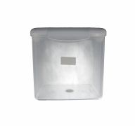 2.99 CLEAR PLASTIC CANISTER