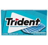 1.99 TRIDENT WINTERGREEN GUM