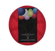 8 INCH PAPER LANTERN RED SMALL  