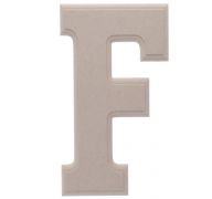 1.99 WOOD F LETTER  