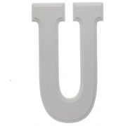 1.99 WOOD U LETTER  
