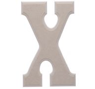 1.99 WOOD X LETTER  