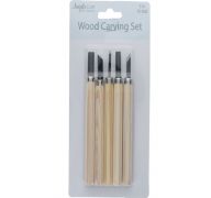 1.99 WOOD CARVING SET  